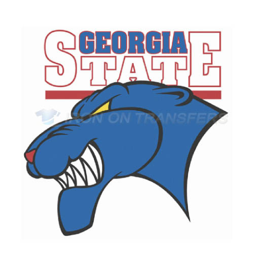 Georgia State Panthers Logo T-shirts Iron On Transfers N4493